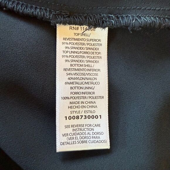 Ashley Park x RTR Encore Velvet Puff Sleeve Sweetheart Black & Gold Mini Dress 8 - Picture 10 of 16